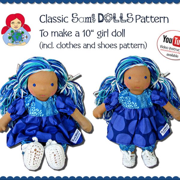 sami girl doll 10"