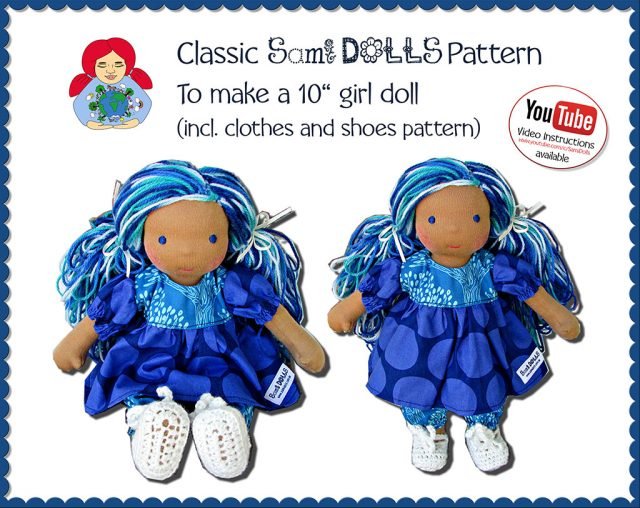 sami girl doll 10"
