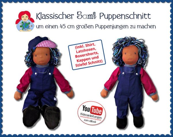 45 cm Klassischer Sami Puppenjunge | PDF eBook