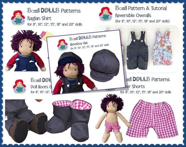 5 boy doll patterns