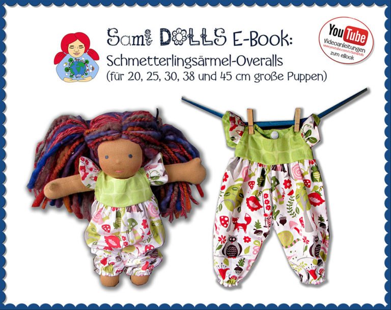 Schmetterlingsaermel Overalls
