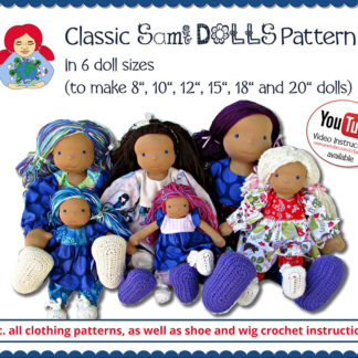 clasic sami gil doll in 6 sizes