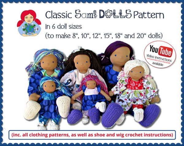 clasic sami gil doll in 6 sizes