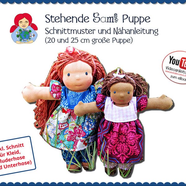 20 und 25 cm Stehende Sami Puppe | PDF eBook