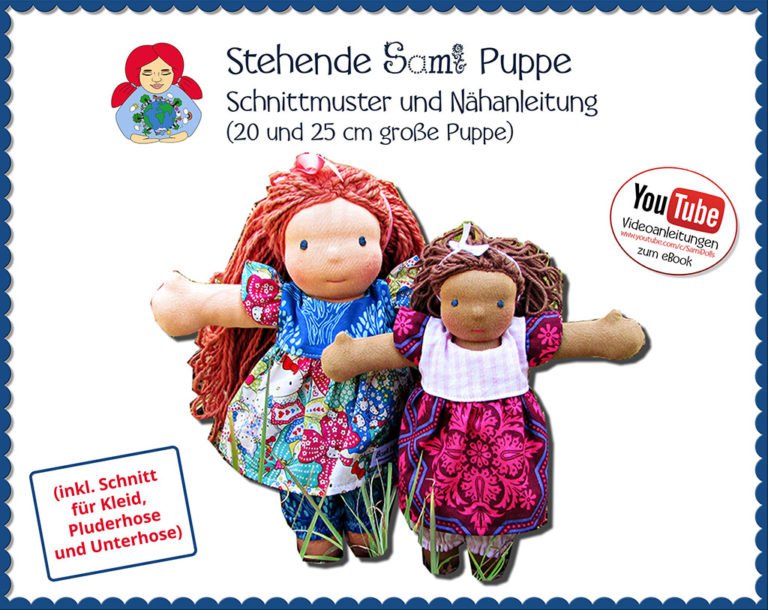 20 und 25 cm Stehende Sami Puppe | PDF eBook