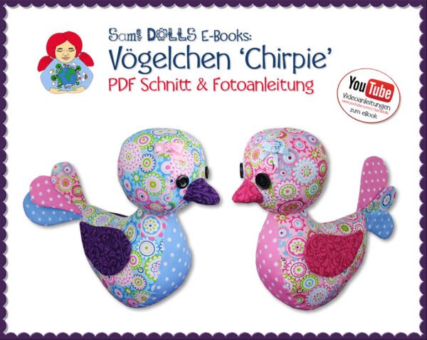 Vögelchen 'CHIRPIE' PDF (Schnitt des Monats Mai 2017)