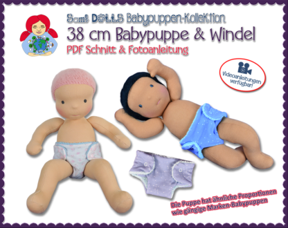 1_Babypuppe 38 cm und WindelO