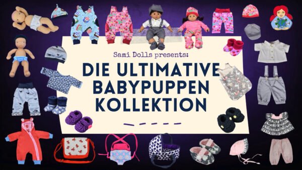 Early Bird Zugang: Gesamte Sami Babypuppen-Kollektion mit 10 Schnittmustern | Sami Dolls eBooks